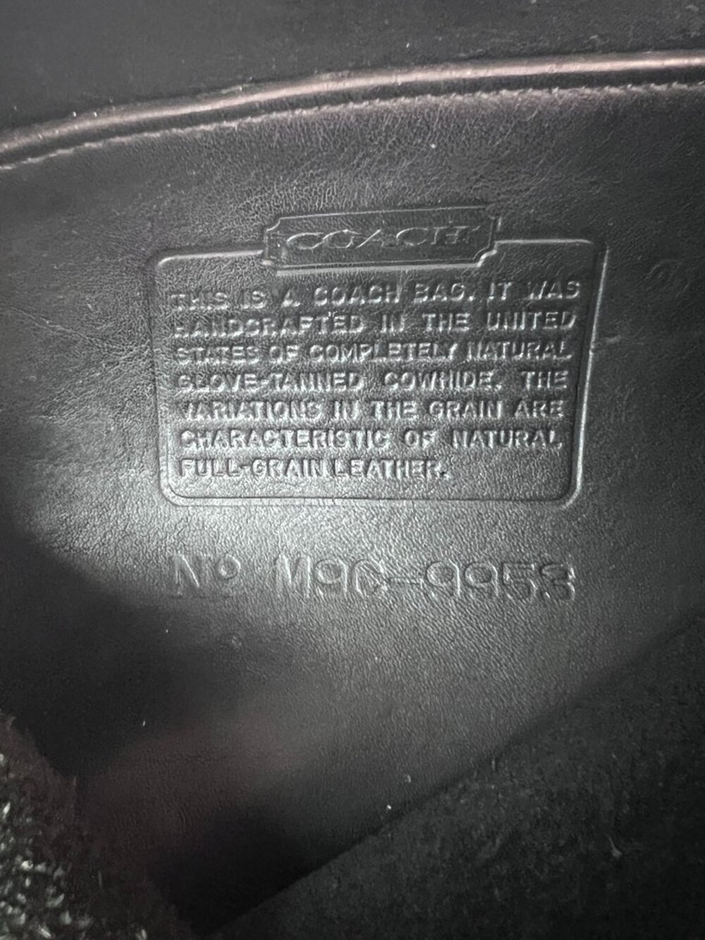 Authentic Coach 9953 Helen Legacy Black Leather  Duffle Bucket Shoulder Bag - Picture 2 of 8